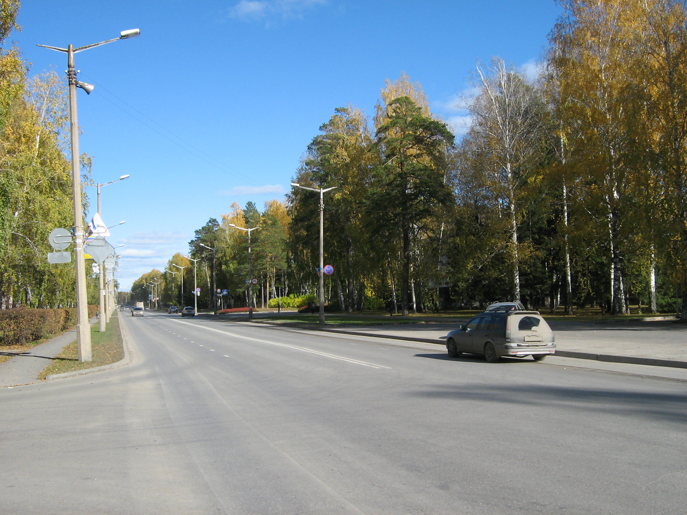 Autumn in Akademgorodok